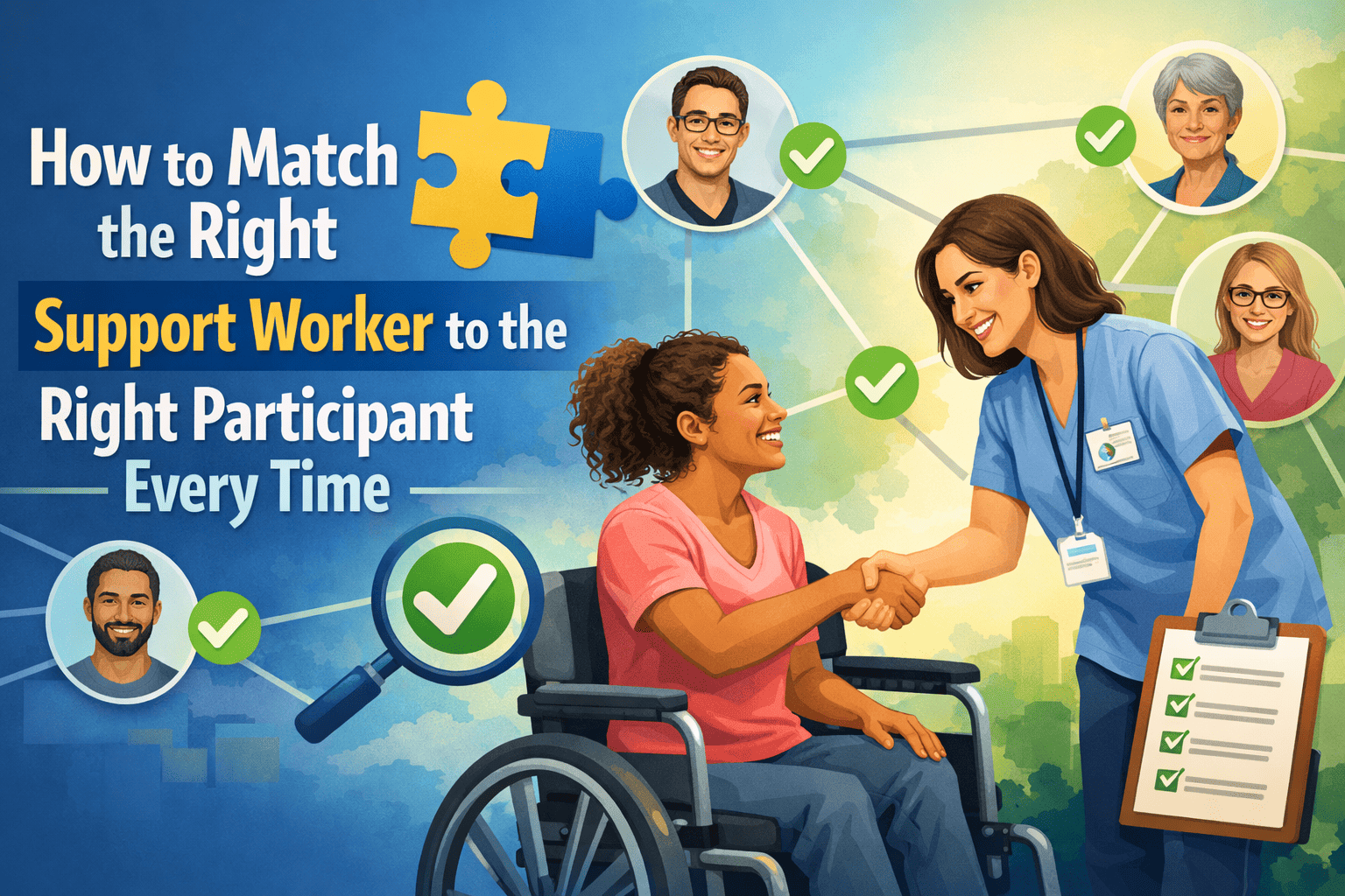 How to Match the Right Support Worker to the Right Participant Every Time